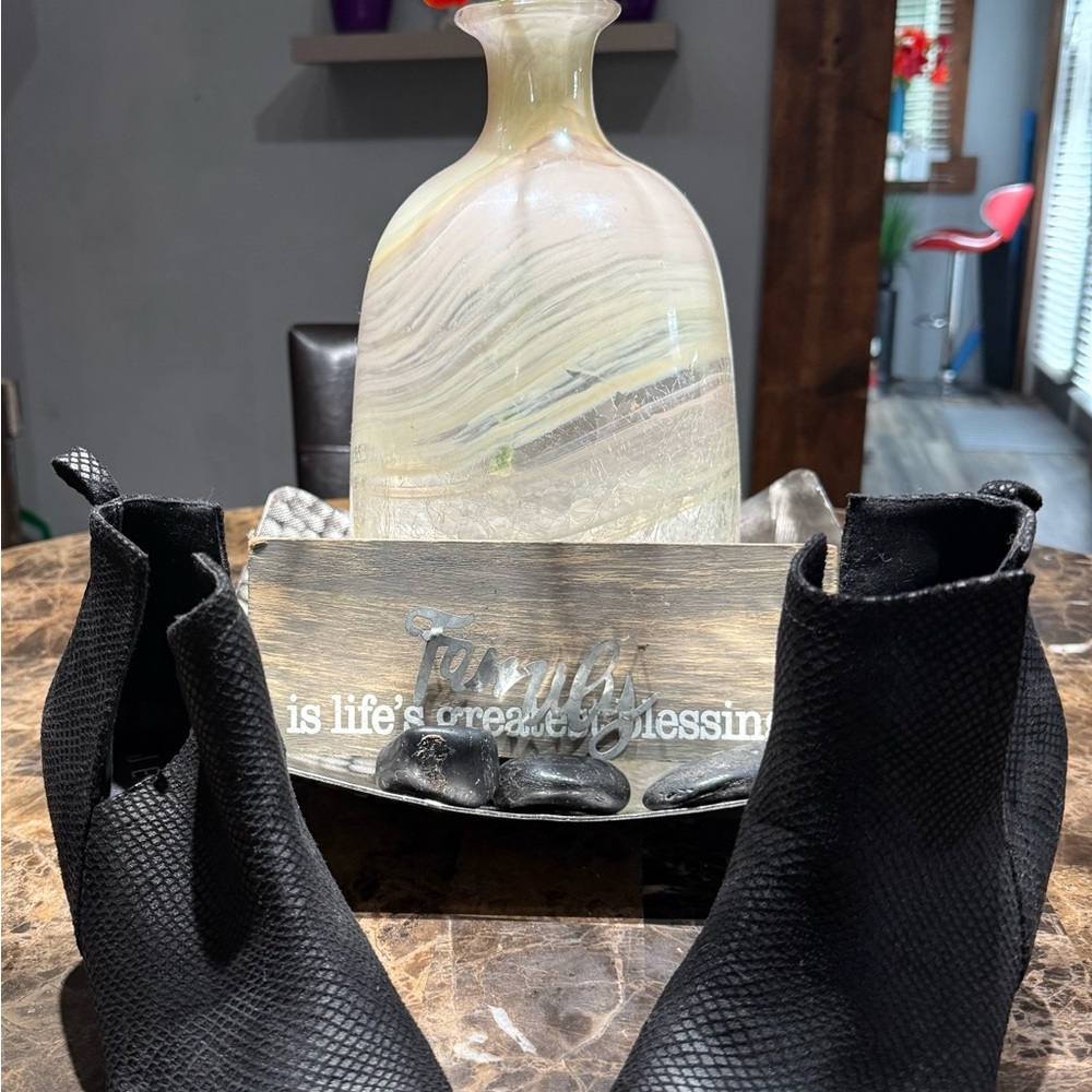 Jellypop Black 3.0 inch Ankle Boots